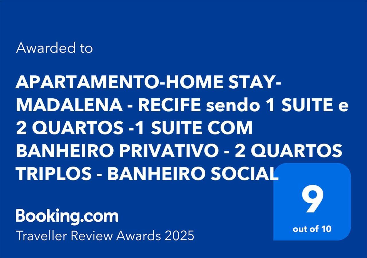 Suite E Quartos -1 Suite Com Banheiro Privativo - 2 Quartos Triplos - Banheiro Social Recife Exteriér fotografie